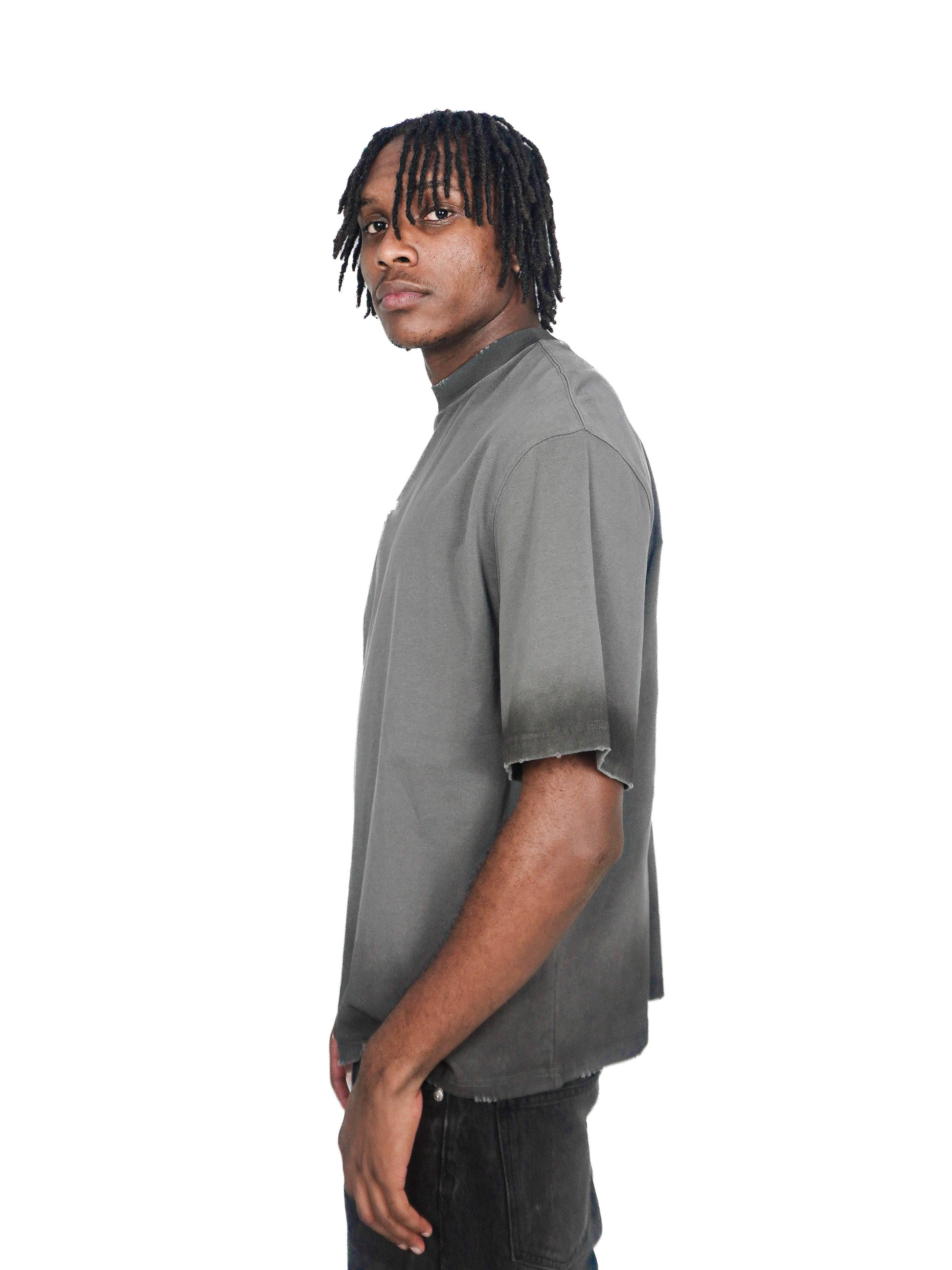 RARE MODE Gradient Grey Tee