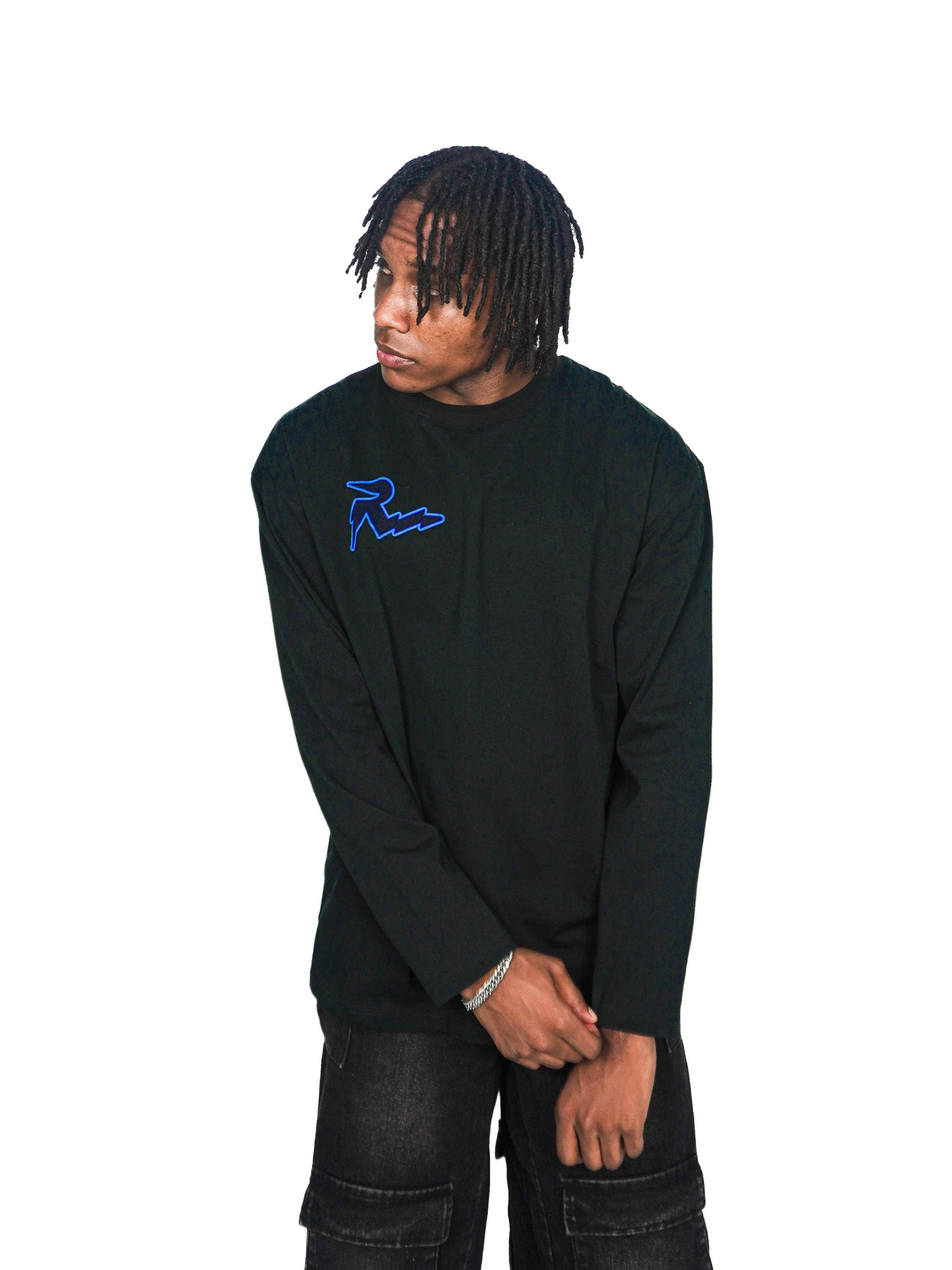 RARE MODE Obsidian Long sleeve Logo Tee