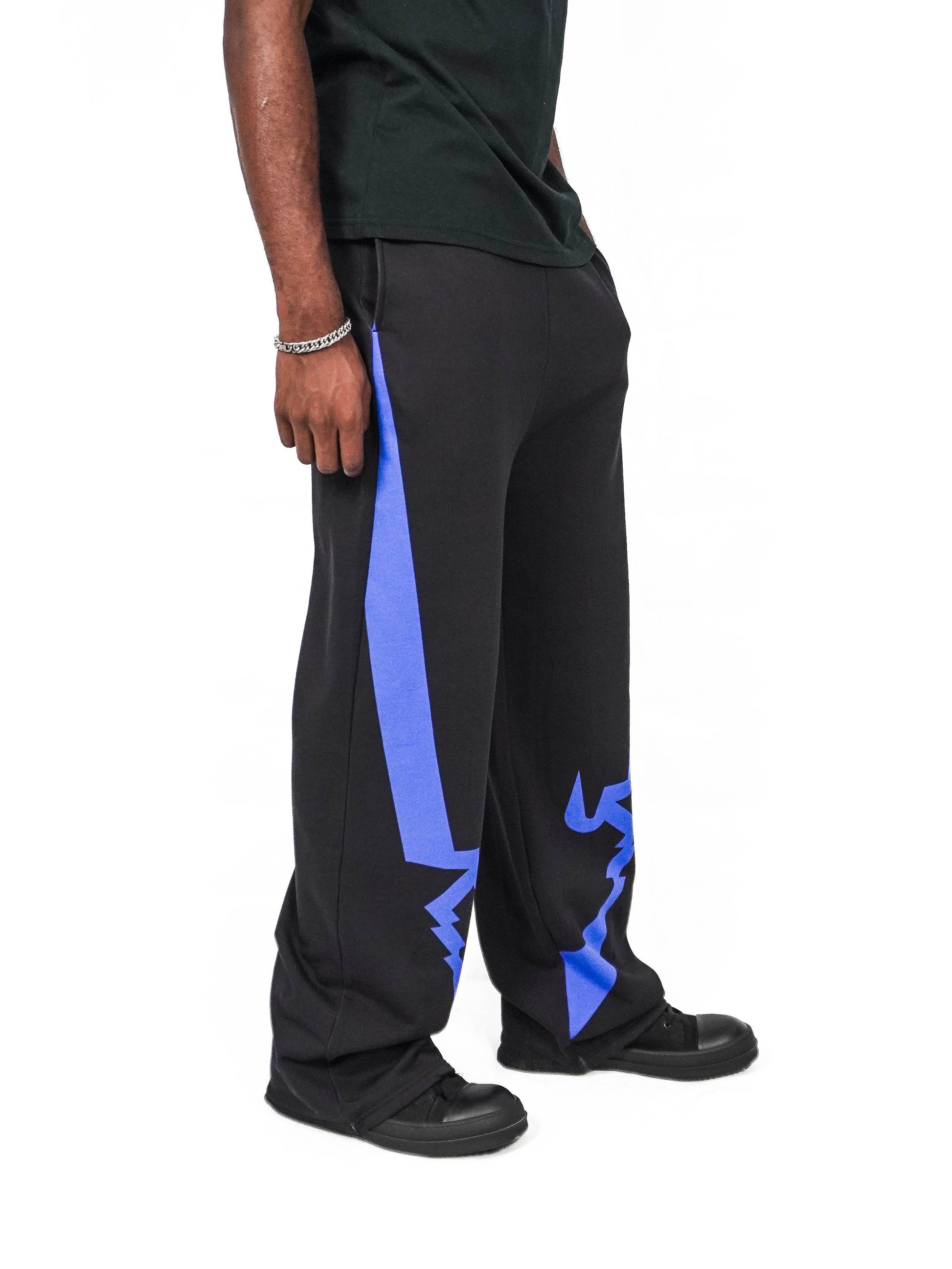 RARE MODE Onyx Thunderbolt Relaxed Trousers