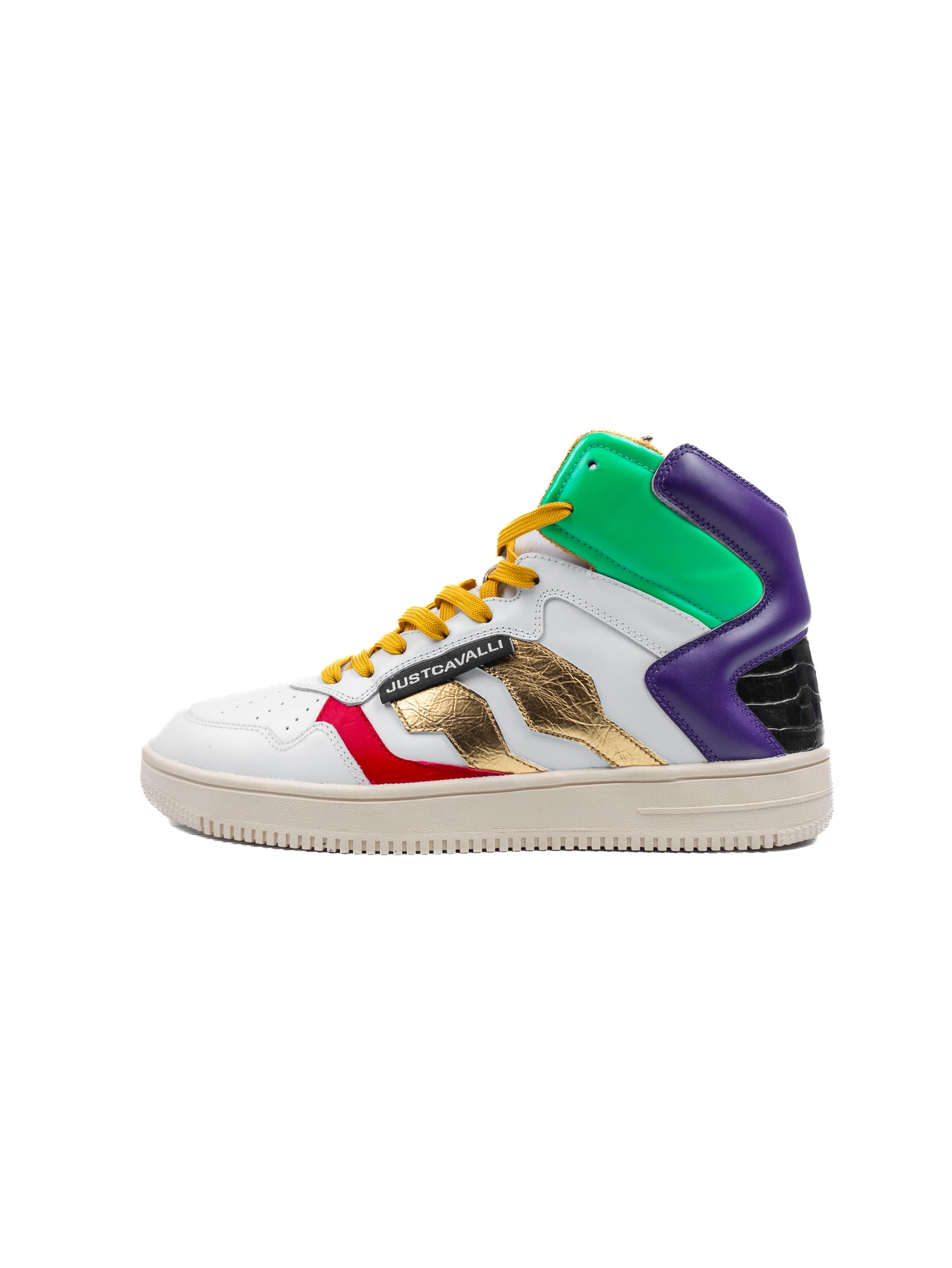 Just CAVALLI Colour-block High Top Sneakers