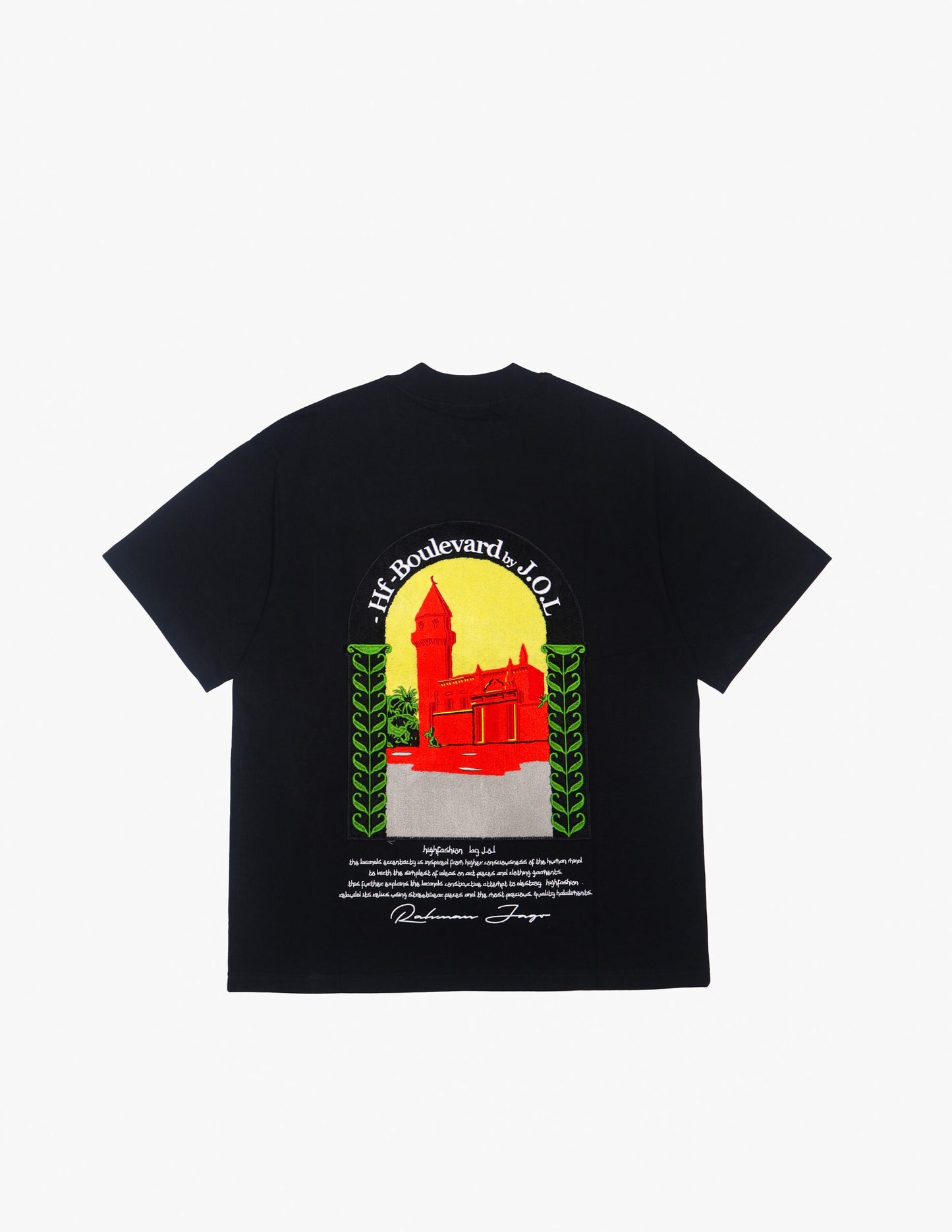 HF Boulevard tee Black