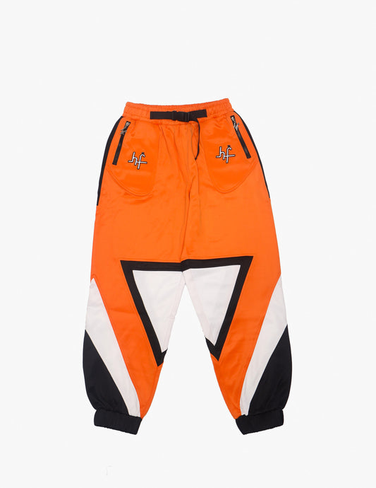 Orange Track Pants