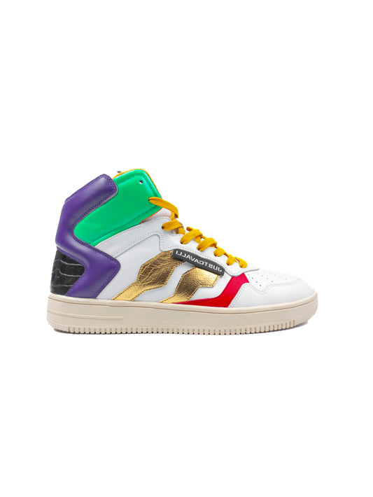 Just CAVALLI Colour-block High Top Sneakers