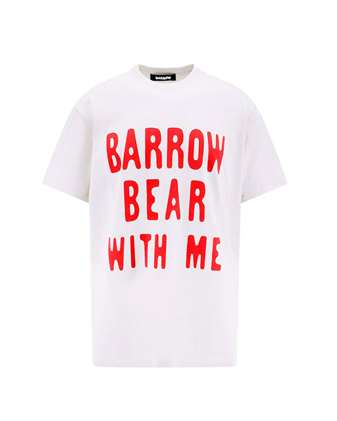 BARROWS Bear with me logo tee