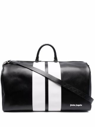 Palm Angels Venice Striped Travel Bag