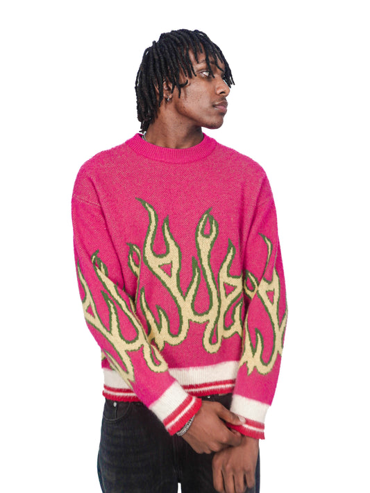 Palm Angels Burning Drop Shoulder