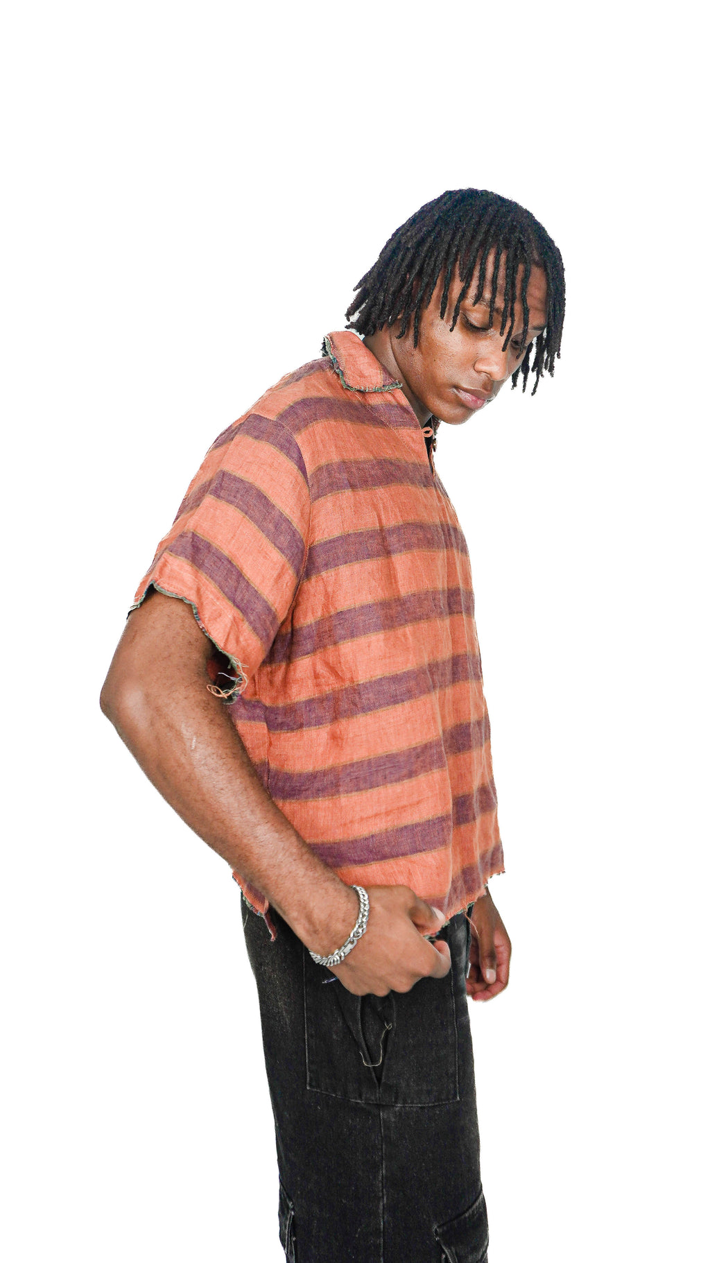 EvilKnight linen polo shirt