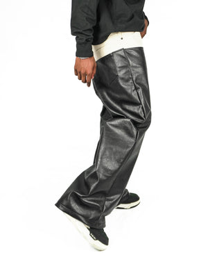 Panaga Two toned leather pant