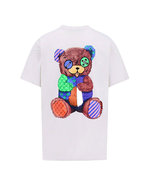 BARROWS Bear with me logo tee