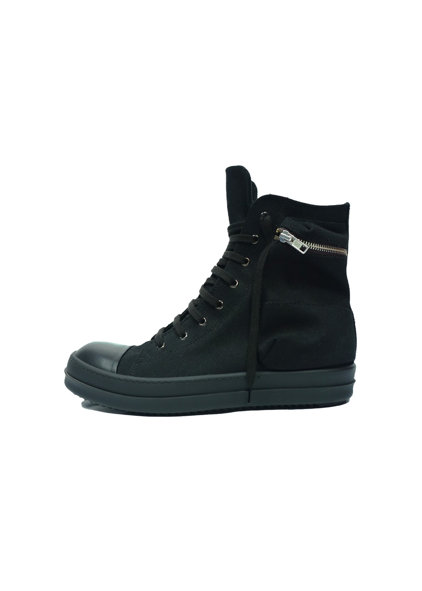 RICK OWENS DRKSHDW Cargo High Top Lace-Up Sneakers