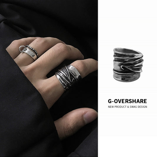 G overshare dark personality ring