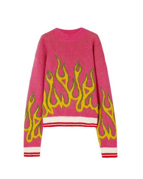 Palm Angels Burning Drop Shoulder