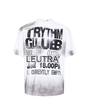 TRYTHMCLUB White Tee