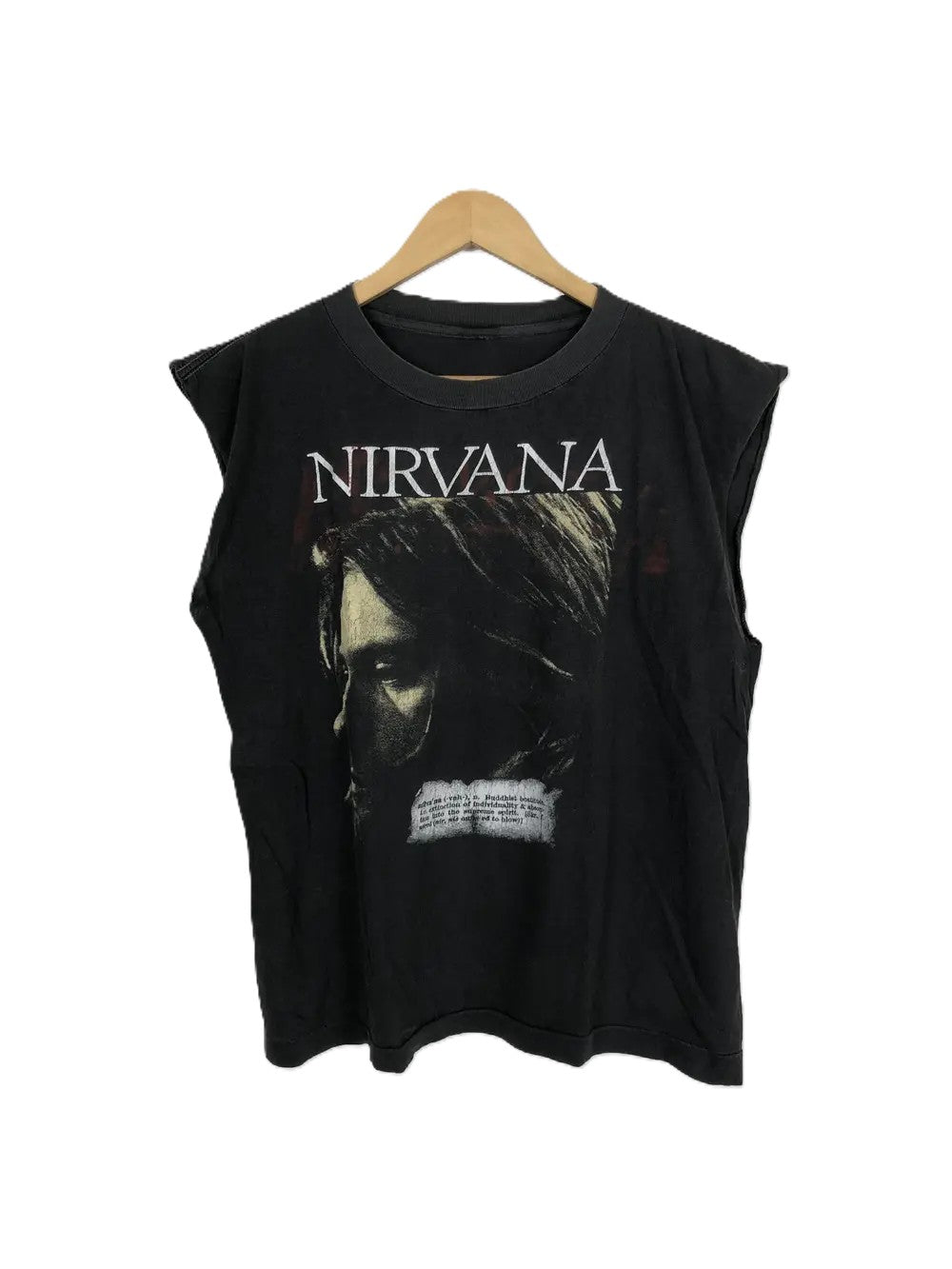 NIRVANA GREY FACE TEE